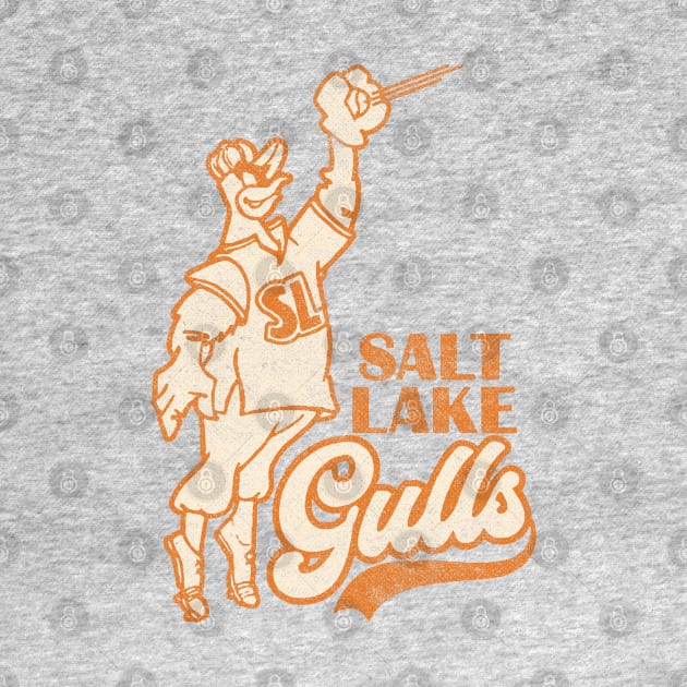 Classic Salt Lake Gulls Minor League Baseball 1976 by LocalZonly